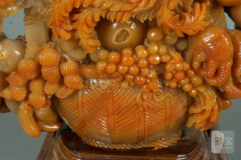 当代 寿山石摆件“花开富贵” - 图7